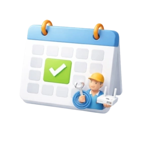 นัดหมายติดตั้ง: หลังยื่นเอกสาร เจ้าหน้าที่จะติดต่อกลับเพื่อนัดวันติดตั้ง