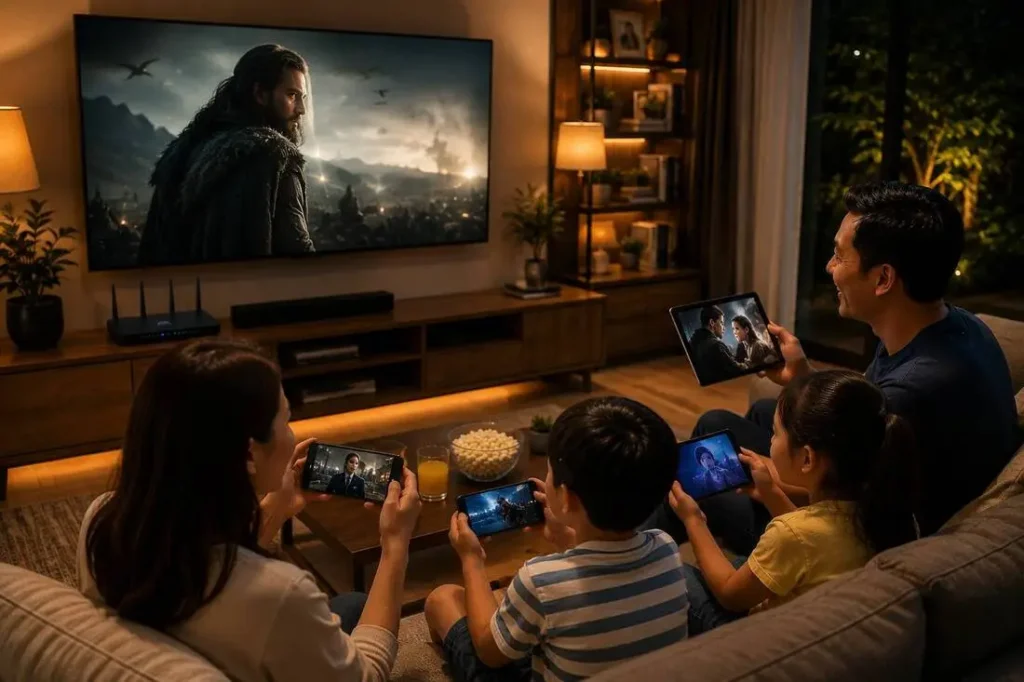 ดูหนังและซีรีส์ผ่าน AIS Fibre 3 ความเร็วสูง