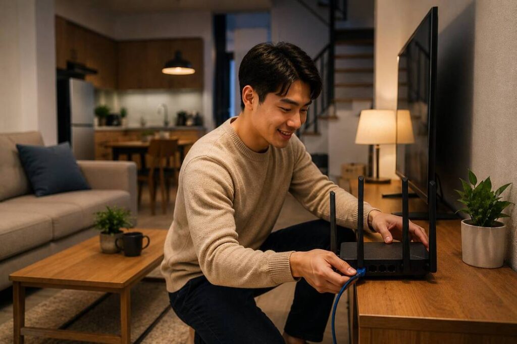 ผู้เช่าติดตั้ง AIS Fibre ในบ้านเช่าและทาวน์เฮาส์
